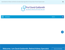 Tablet Screenshot of dgoldsmith.co.uk